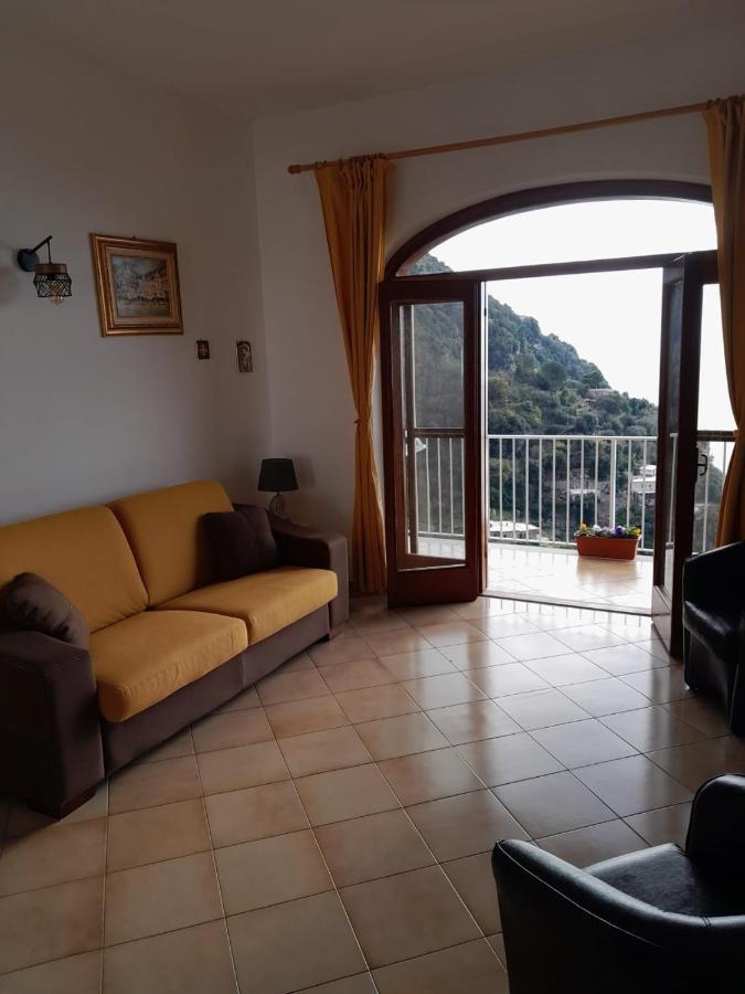 Casa Rossia Breathtaking Sea View Apartment In 波西塔諾 外观 照片